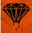 thumbnail image 2 of Diamond Dripping Fashionable Girly Womens Slim Fit Graphic Tee Brisco Brands X, 2 of 5