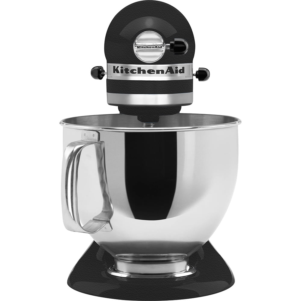 KitchenAid Artisan Series 5 Quart Tilt-Head Stand Mixer, Imperial Black (KSM150PSBK)