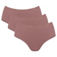 thumbnail image 1 of Sloggi Calzoncillos para mujer, pack de 3 - GO Daily Cotton Midi 3P, calzoncillos, algodón elástico Marrón 2XL (XX-Large), 1 of 3