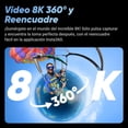 thumbnail image 4 of Cámara de acción Insta360 X4 Impermeable 8K 360 con Estabilización, 4 of 10
