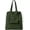 Green, variant on Lightweight Nylon Shoulder Tote Bag for Women Large Purse Color Blocking Top Handle Handbag with Drawstring