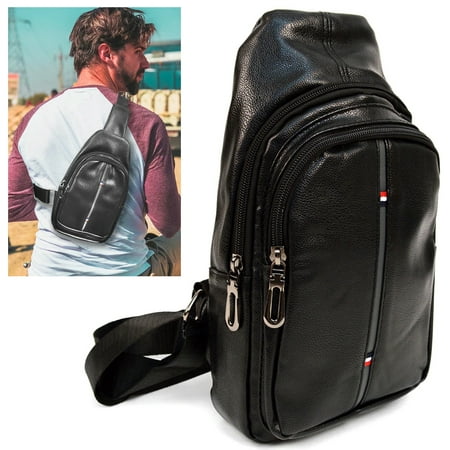 ACCESSORY - Mens Womens Crossbody Sling Bag Chest Shoulder Backpack Fanny Pack Travel Sport ...
