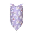 thumbnail image 2 of TIELUTT Easter Dog Bandana Triangle Pet Scarf Easter Bunny Rabbit And Egg Pet Bandana for Small Medium Dogs Cats Accessories Leather Dog Dog Color Dog Custom Custom Dog Easter Dog Bow Tie, 2 of 7