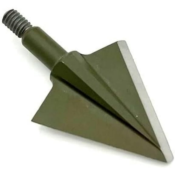 VPA 11/8" 2 Blade 150 grain Left Single Bevel Broadhead, Screw-In, S7 Premium Tool Steel 56-58 Rockwell, 3 Pack, Made in the USA