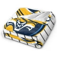thumbnail image 2 of Quinnipiac University Logo Fleece Blanket, Very Soft Microfiber Flannel Blanket for Couch Warm and Cozy for All Seasons, 2 of 6