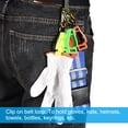 thumbnail image 5 of Uxcell Glove Clips, 10 Pack Gloves Holder Clip Work Helmet Hanger for Construction Worker, Blue, 5 of 5