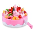 thumbnail image 1 of Juego de juguetes para tartas de cumpleaños Big NoseDeer, 37 piezas, DIY Pretend, 1 of 9