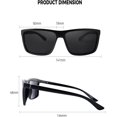 thumbnail image 3 of Lunettes de Sport Polarisées pour Hommes et Femmes Cyclisme Conduite Pêche Protection UV400, 3 of 7