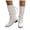 White, variant on Mid Calf Boots for Women Comfortable Low Block Heel Casual Slouchy Back Strap Riding Booties