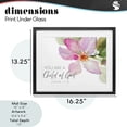 thumbnail image 4 of Stupell Industries Traditional Child Of God Pink Flower Black Framed Print Under Glass, 16 x 13, by Lanie Loreth, 4 of 8