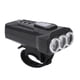 thumbnail image 3 of Luz delantera, T6 Wick USB Recargable Faro de bicicleta Resistencia a la caída Cuatro modos para conducción nocturna ANGGREK  AC8148, 3 of 8