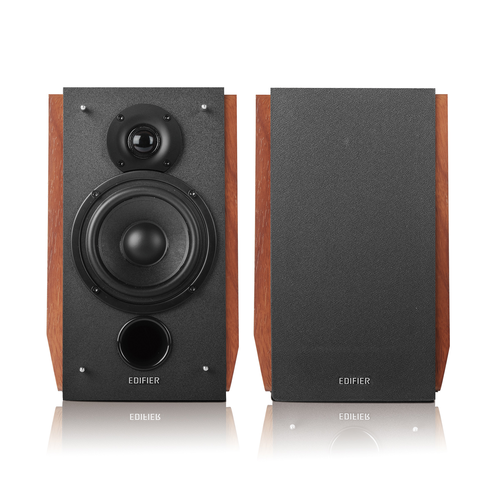 Edifier R1700BTs Active Bookshelf Speakers - Bluetooth v5.0, 2.0 Wireless Near Field Studio Monitor Speaker - 66w RMS with Subwoofer Line Out - Wooden Enclosure - image 4 of 7