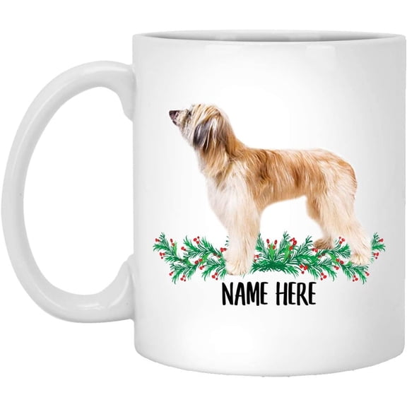 Funny Pyrenean Shepherd White Red Personalized Gift For Mom Christmas 2022 Gifts White Coffee Mug White 11oz