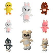8PC Stray K1ds Skzoo Plush Doll Toys, 20INCH Skzoo Fel1x Cartoon anime Doll Soft Stuffed Cartoon Skzoo Plush Toy Gift Toys for pop Fans