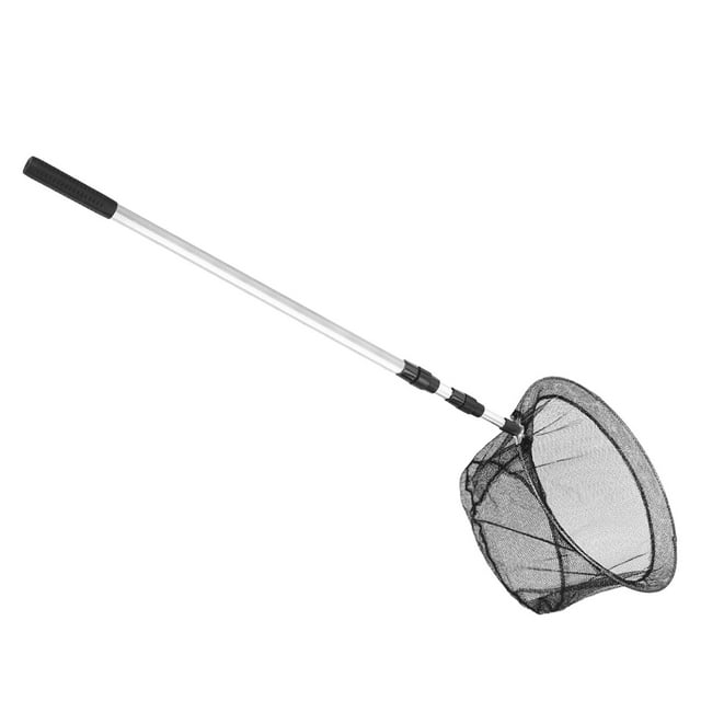Filet de Pêche Télescopique Multifonctions en Aluminium Résistant Léger 1,5 Mètre