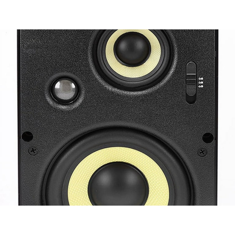 Monoprice 3-Way Aramid Fiber In-Wall Speakers - 6.5 Inch Monoprice 3-Way Aramid Fiber In-Wall Speakers - 6.5 Inch
