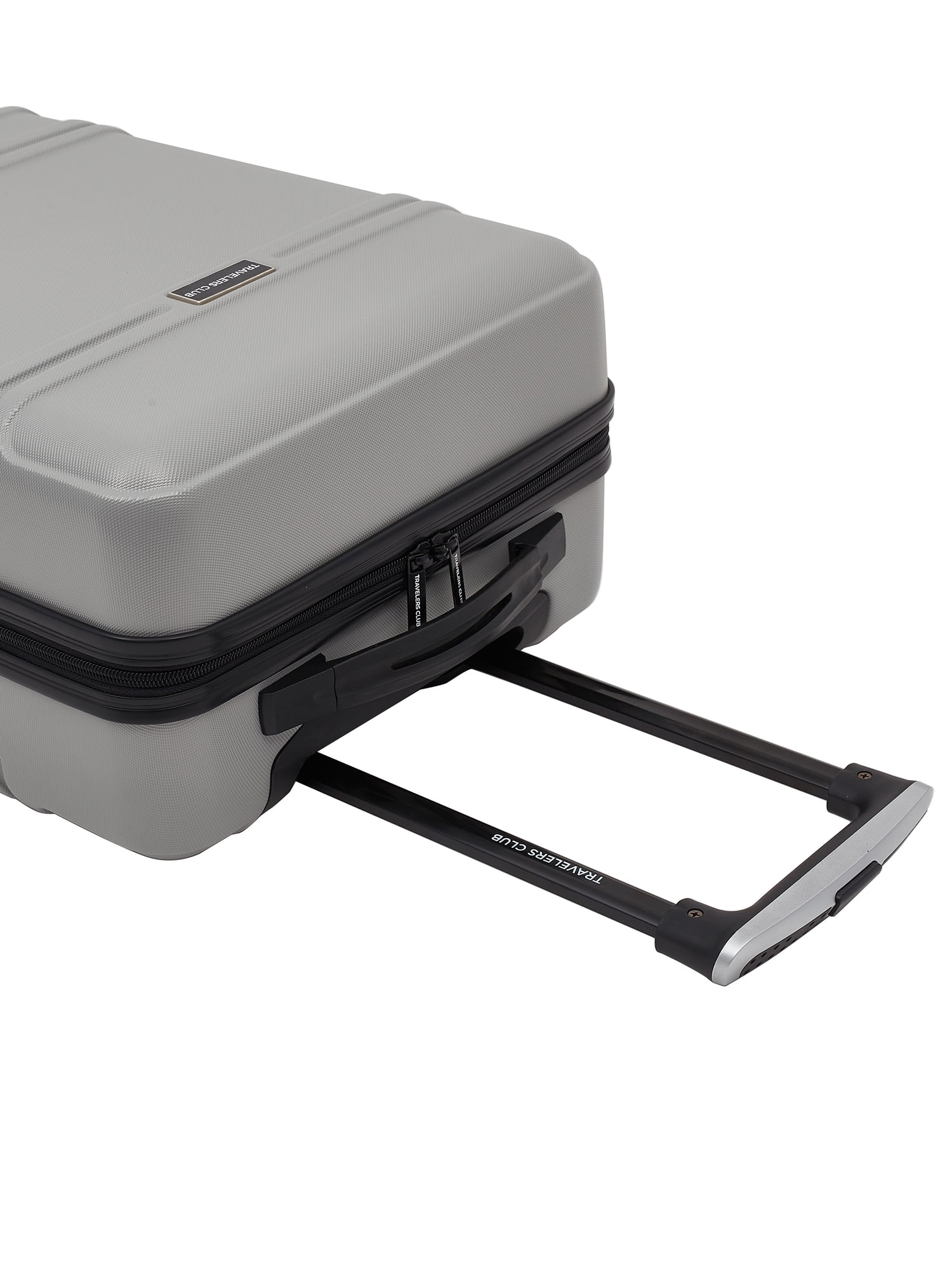 Travelers Club 20" Skyline Rolling Hard Case Carry-on Luggage - Gray