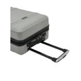 thumbnail image 3 of Travelers Club 20" Skyline Rolling Hard Case Carry-on Luggage - Gray, 3 of 10