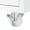 White, variant on Rolling kitchen cart with power outlets, large storage, and stain - resistant tabletop for kitchen use