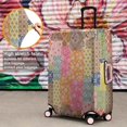 thumbnail image 4 of Pioneer Flower Floral Print Pattern Luggage Cover Fashion Suitcase Cover Baggage Covers Fit 25-28 Inch Luggage (Go Travel), 4 of 5
