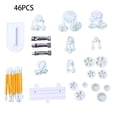 thumbnail image 4 of Bearachild Molde para pasteles, fabricante de dulces, rebanador de galletas, plástico, silicona, exquisito, profesional, flor, Fondant, Sugarcraft, Kit de Herramientas y accesorios para hornear Bearachild HA083256-00, 4 of 6