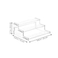 thumbnail image 2 of OULII Acrylic Display Stands Action Figure Rack Transparent Storage 1 Set, 2 of 8