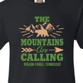 thumbnail image 4 of Inktastic Pigeon Forge Tennessee the Mountains Are Calling Youth T-Shirt, 4 of 5