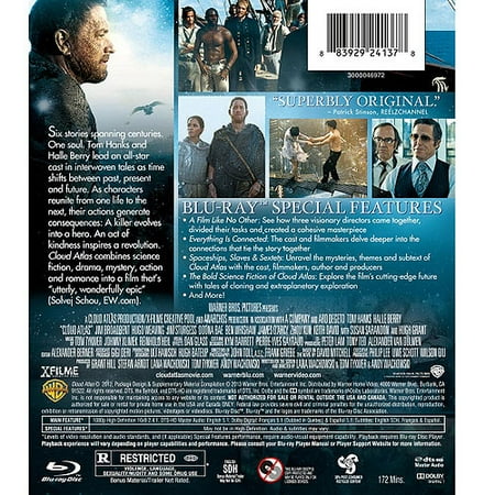 Cloud Atlas (Blu-ray + DVD + UltraViolet)