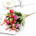 thumbnail image 2 of Fake Flowers with Vase,Faux Flowers in Vase for Home Decor,Artificial Flowers with Vase for Coffee Table Decor,Living Room Bathroom Plant Decor, Centerpiece Table Decorations, 2 of 2