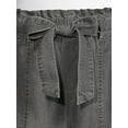thumbnail image 3 of Time and Tru Women's Belted Utility Shorts, 3 of 5