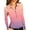 Light Purple#016, variant on STICHOU Dark Purple Polo Shirts for Women Long Sleeve Casual Gradient Print Deep V Neck Tops Button Down Business Collared T Shirts Comfy Winter Outfits Dark Purple M
