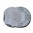 thumbnail image 5 of Decky 1093 Bandanna Snapbacks, White/White, 5 of 6