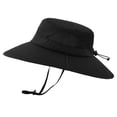thumbnail image 1 of Harhinhe-Sombrero de pescador con protección solar, sombrero de verano para hombre, sombrero de ala grande para el sol, Montañismo al aire libre, sombrero para el sol impermeable de secado rápido, 1 of 5