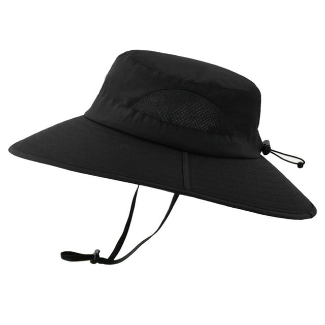 Harhinhe-Sombrero de pescador con protección solar, sombrero de verano para hombre, sombrero de ala grande para el sol, Montañismo al aire libre, sombrero para el sol impermeable de secado rápido