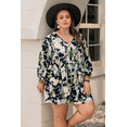thumbnail image 5 of Plus Size Marty Play Suit (3XL, MultiGreen), 5 of 5
