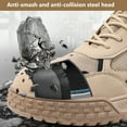 thumbnail image 3 of Safety Trainers Men Women Safety Shoes Steel Toe Cap Trainers Lightweight Work Shoes Work Trainers Non Slip, 3 of 7
