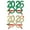 Gold & Green, variant on Shoreew 2026 New Year Eve Glasses Christmas Party Photo Props for Adults Kids Festive Celebration Eyewear for Countdown Party