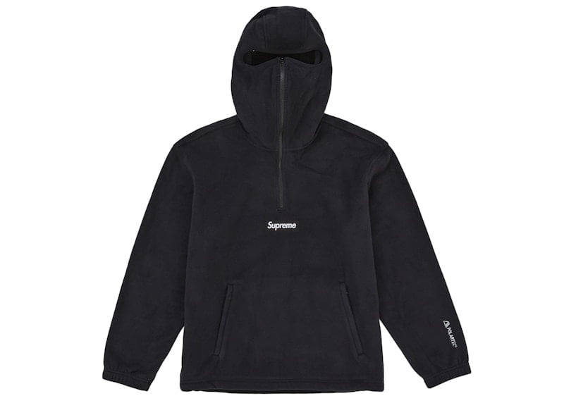 Supreme Men's Wild Embroidered Hooded Sweatshirt Black, from