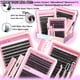 thumbnail image 3 of Kit de pestañas Eyelash Clusters, paquetes de regalo YIDUO, 760 unidades con Bond&Seal, 3 of 9