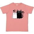 thumbnail image 3 of Inktastic Valentines Day Cat Couple Girls Toddler T-Shirt, 3 of 5