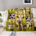 thumbnail image 2 of Cow Blanket Cow Gifts for Women, Cow Decor Bedding Farm Animal Cow Throw Blanket, Soft Fleece Flannel Blanket Bedroom Room Decor, Cow Print Blanket Christmas Birthday Gifts for Adults Kids, 2 of 6