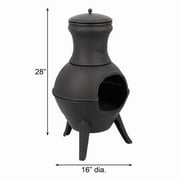 Esschert Design FF109 Terrace Heater, 14D x 14W x 25H, Black