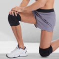 thumbnail image 4 of LJNYFDC High-density Polyurethane Knee Guard 1 Pair Breathable Sports Knee Brace for Collision Protection Elastic Compression Knee Pads for Running and Cycling Comfortable Joint Protector, 4 of 7