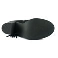 thumbnail image 5 of Upon Women Round Toe Suede Black Ankle Boot, 5 of 5