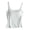 White, variant on Lixiuxyad Built-in Bra Tank Tops Women Spring And Summer Outerwear With Integrated Threaded Shoulder Sling With Chest Pads And Vest(Red S)