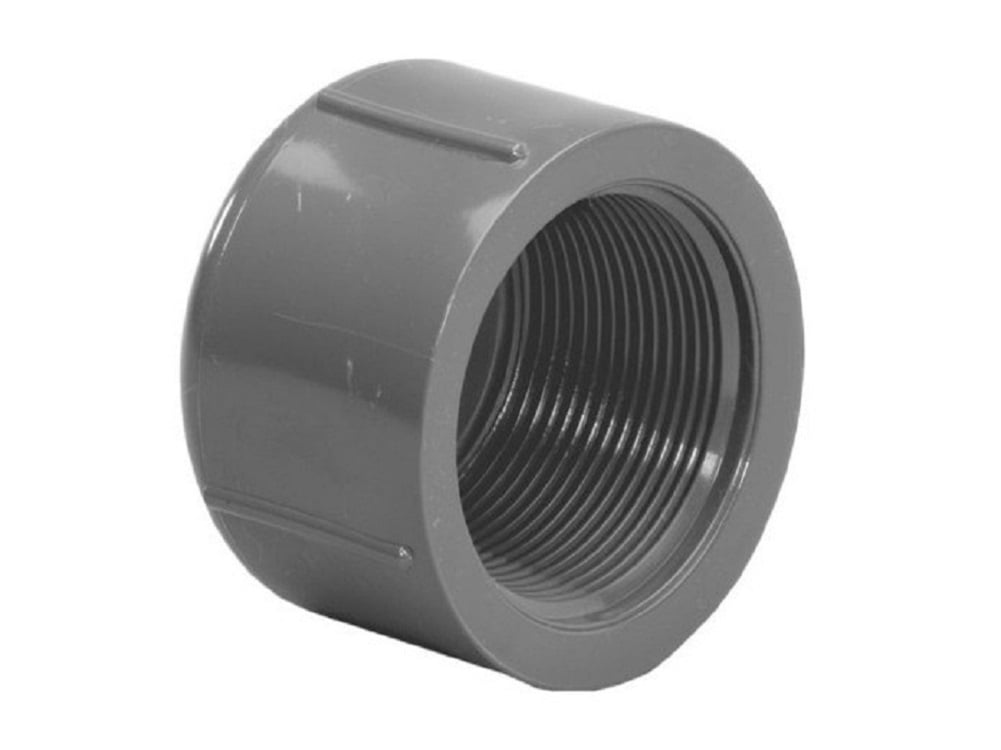 (Lot of 2) Lasco (SCH80) 1/2" PVC Pressure Sch 80 Fittings Cap