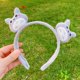 thumbnail image 1 of Nueva banda para el cabello de Sanrio, linda banda para el cabello de peluche con forma de perro Jade Gui, accesorios para el cabello, banda para el cabello para niña Merrio, tocado para estudiante, 1 of 5