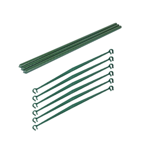 TIMIFIS Climbing Rattan Frame Plastic Coated Tomato Rack Gardening Accessories