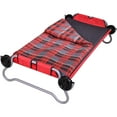 thumbnail image 3 of Disc-O-Bed Duvalay Child Memory Foam Sleeping Pad Duvet Mat, Lumberjack Plaid, 3 of 7