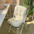 thumbnail image 2 of Green Chair Cushion, Soft Seat Cushion with Removable Cover, Office Chair Cushion with Ties, Indoor Rocking Chair Cushion 17 * 17 Inch, Desk Chair Cushion Soft Seat Cushion with Removable, 2 of 10